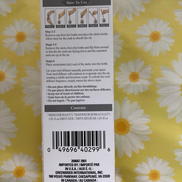 Sage & Citrus Reed Diffuser 🍊🪔 - Picture 2 of 3